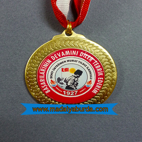 Atatürk logolu madalya