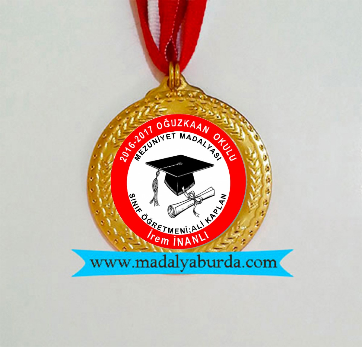 Yıl sonu mezuniyet madalyası