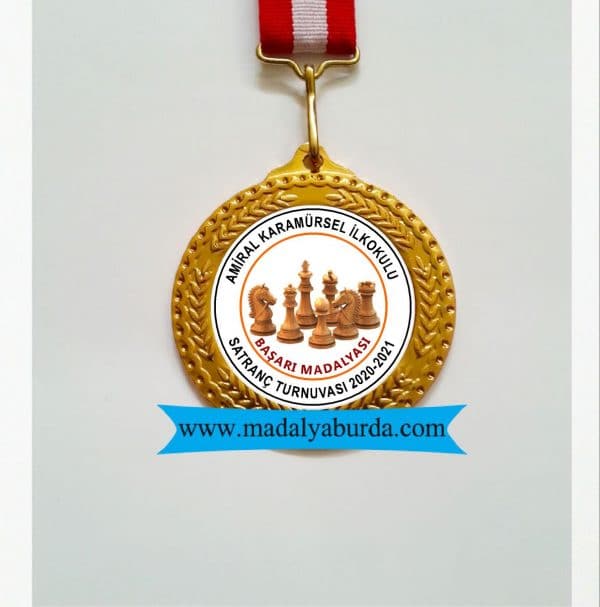 satranç okul turnuva madalyası